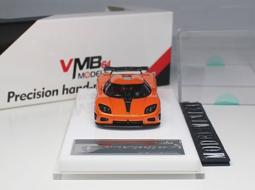 世界限定999台 vmb 1/64 ケーニグセグ one:1 シルバー 世界